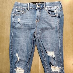 Torrid Bombshell Skinny Stretch Distressed Jeans 12R Women's